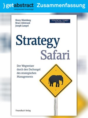 cover image of Strategy Safari (Zusammenfassung)